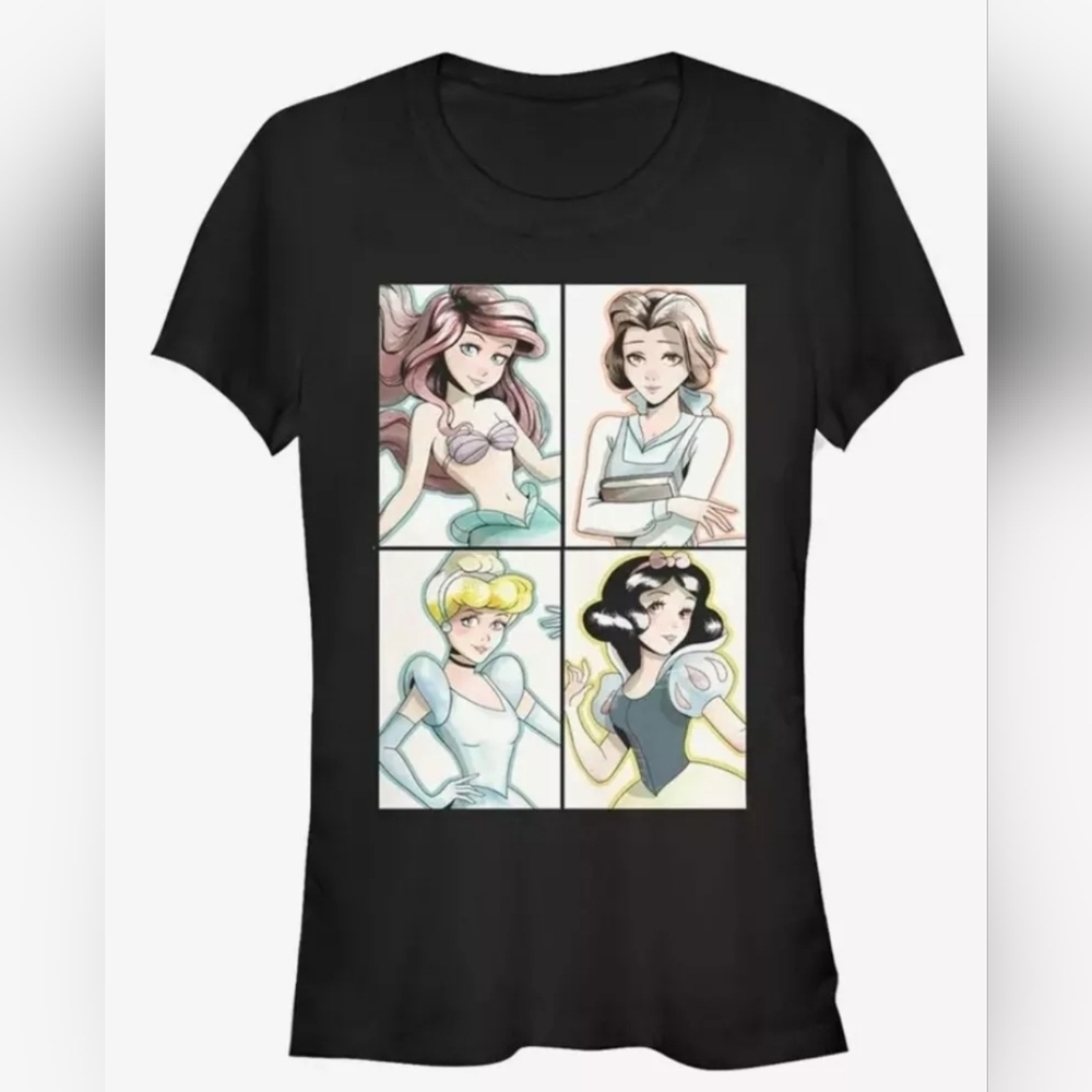 Disney Classic Anime Princess T-Shirt Hot Topic Size Large